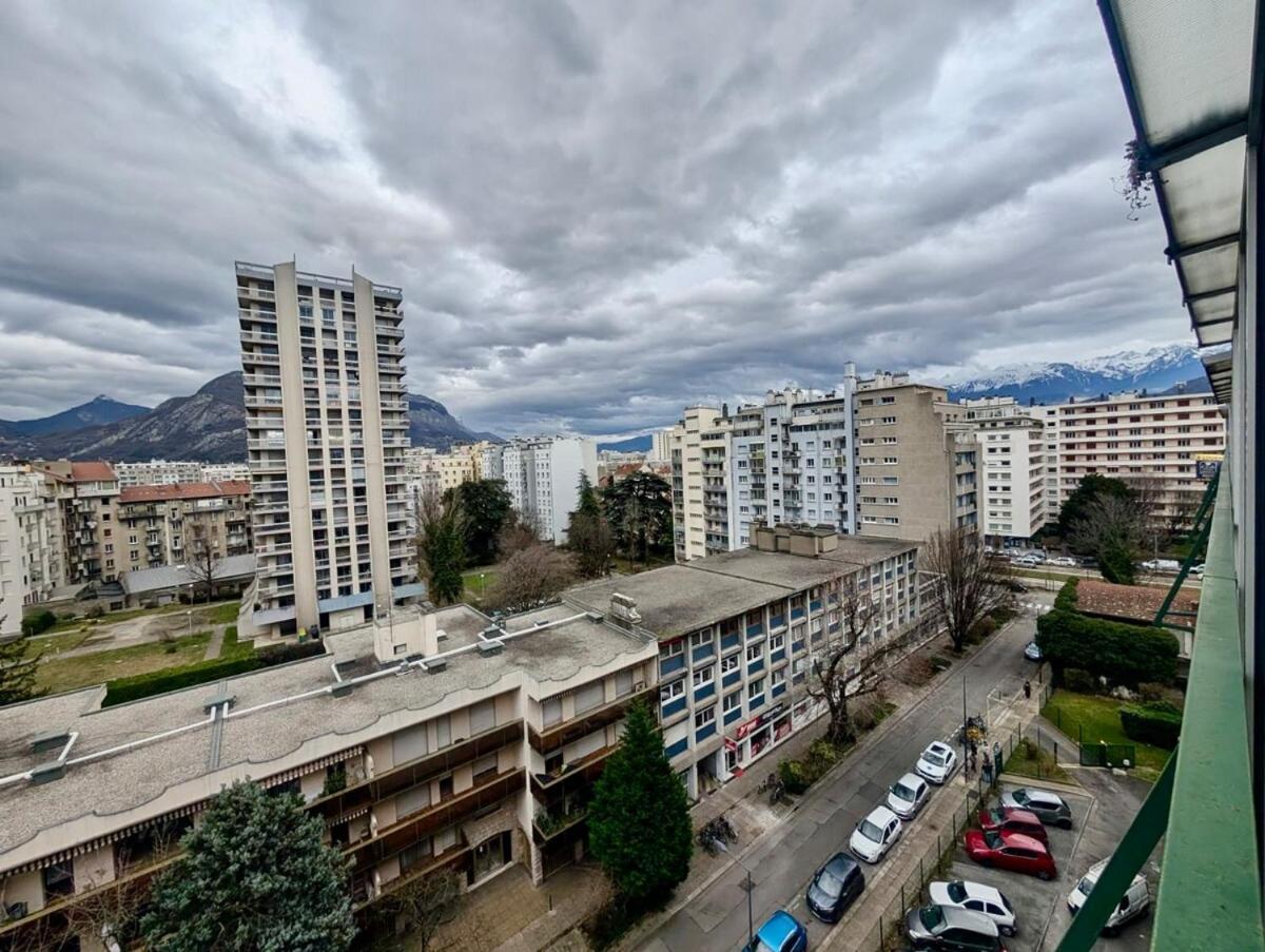 80 M2 - 8th Floor With Free Parking - 5 Guests * Grenoble